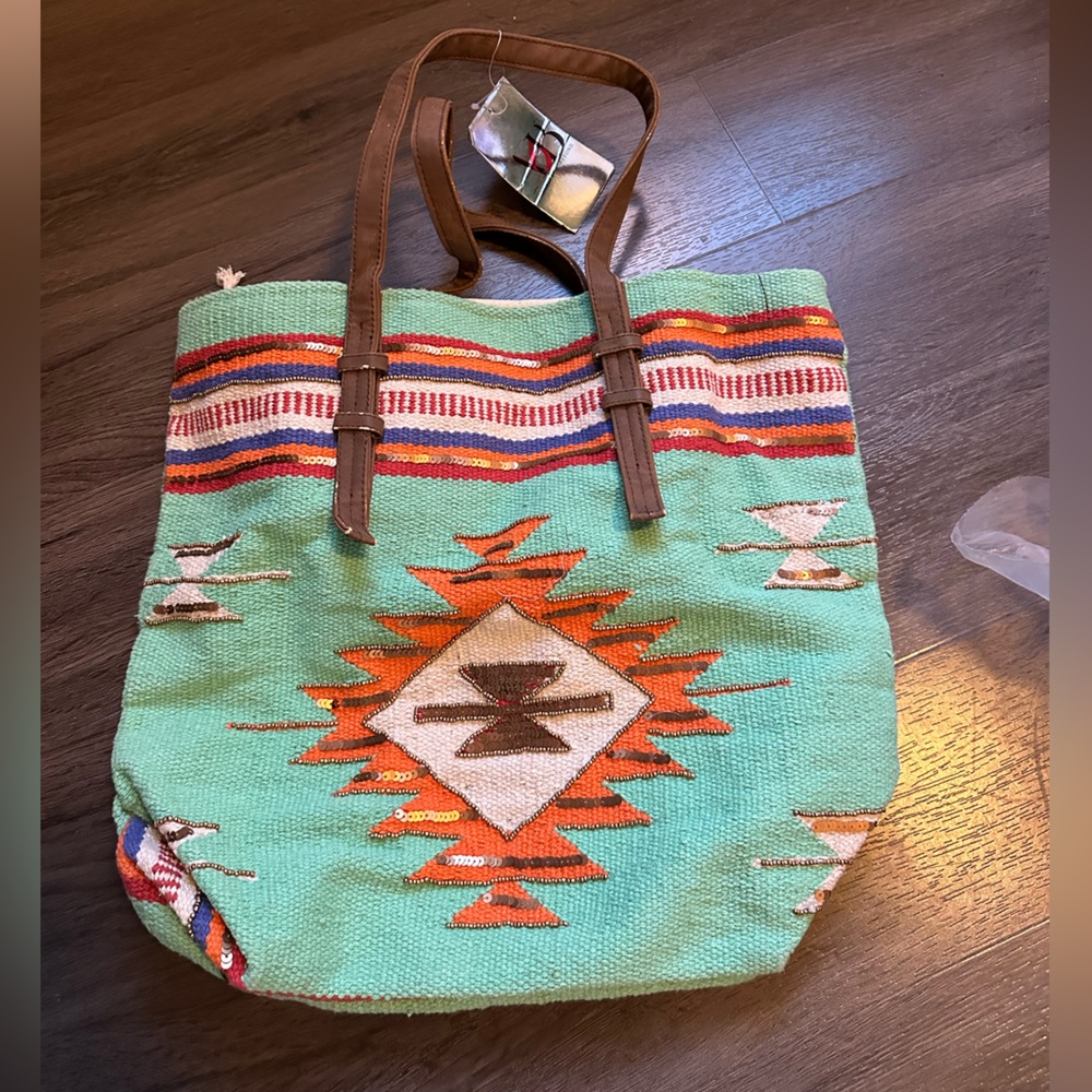 Meadow Dhurrie Bag